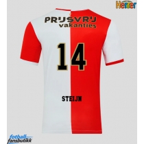 Feyenoord Sem Steijn #14 Hjemmedrakt 2025-26 Kortermet